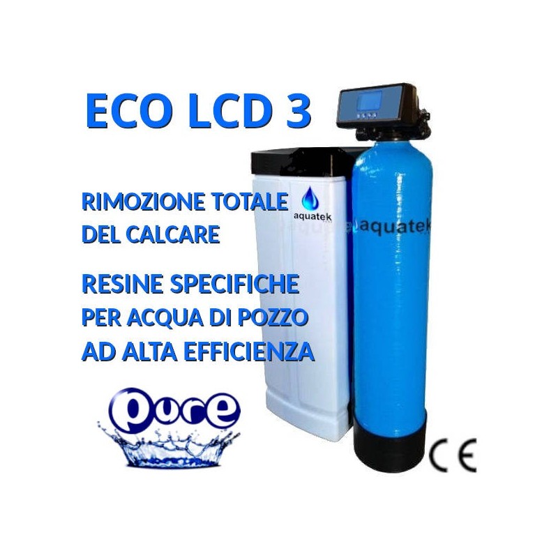 ECO LCD 3 - addolcitore per acqua di pozzo