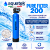 PURE FILTER 200 - Filtro a quarzite sabbia per acqua di pozzo